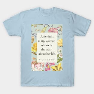 Virginia Woolf - Feminist T-Shirt